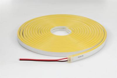 China Yellow 6 X 12mm IP65 LED Neon Rope Light DC 12V Neon Flex LED Strip For Sign Decorate for sale