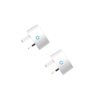 China White WIFI Smart Socket Blue LED Indicator FCC Certification for sale