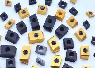 China PVD Coated Carbide Indexable Inserts Non Ferrous Metal 91.5HRA for sale