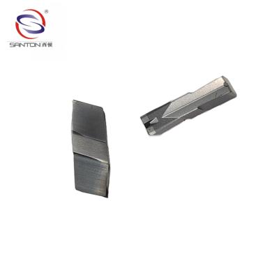 China GIP4.00-0.40-AN4 Schwarz beschichtete doppelseitige CNC-Carbid-Einlagen für Schneidkante zu verkaufen