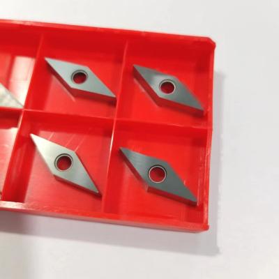 중국 ISO9001 CNC 탄화물 삽입 VCGT160408-AL 알루미늄 93.5 HRA 부착되지 않은 용품 판매용