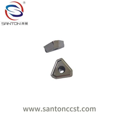 중국 90.4-91.5HRA 경도 초경 인서트, 합금 구조강 황삭 가공 성능 판매용