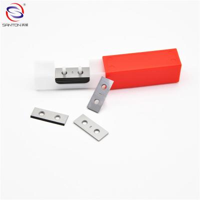 China YG8 Woodworking Carbide Inserts Wear Resistant Carbide Tipped Planer Blades for sale