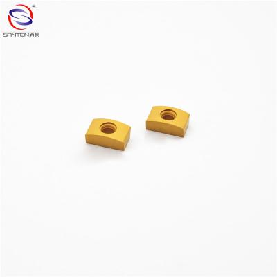China Cemented Ground Carbide Milling Inserts P30 With High Shock Resistance for sale