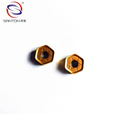 China Roughing High Feed Milling Inserts indexable carbide inserts brazed tips for sale