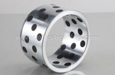 China JDB-40 Graphite Plugged Cast Steel Oilless Bushing 180 - 230HB for sale