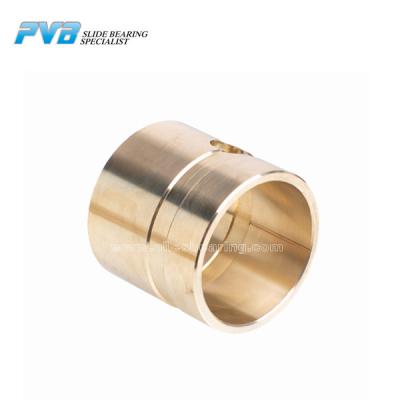 China High Strength Solid Bronze Bearing Brass Sleeve Bushing for sale
