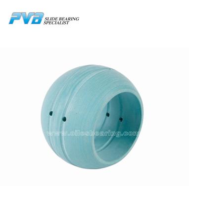 China Self Lubricating Composite PVB Spherical Bushing Bearing Chemical Resistance for sale