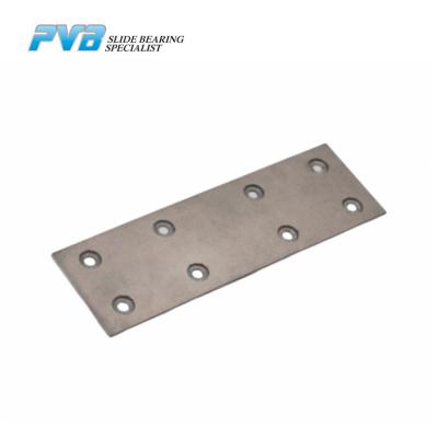 China Fe Ni Steel Back Wear Plates P5 Lubricant Sintered  Graphite Bronze Plate for sale