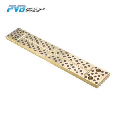 China Graphite Plugged Bronze Wear Plate  Oiles Wear Plates Plastic Moulds for sale