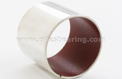 China Lead Free Type Porous Bronze Bushing Steel Based Self Lubricating PVB015 for sale