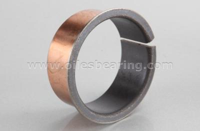China Steel Back PTFE Lined Self Lubricating Bearing Maintenance Free PVB010 for sale
