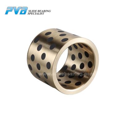 China Special High Strength Brass Graphite Bushing Brass Oiles Self Lubricating Bronze Bearing for sale