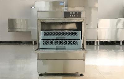 Китай Коммерчески стиральная машина кофейной чашки Undercounter машины судомойки 12KW продается