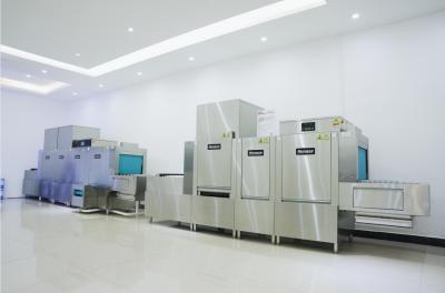 China Máquina de lavar louça automática comercial de prata Machine Long Dragon Type RoHS à venda