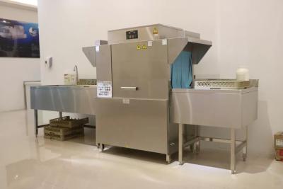 China Automatic Conveyor Commercial Dishwasher Machine Freestanding For Kitchen for sale