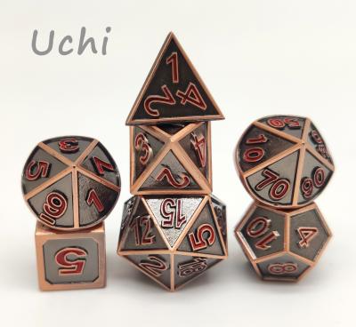 China 14-22mm Seven Personalized Dice Set Practical For Savage World for sale