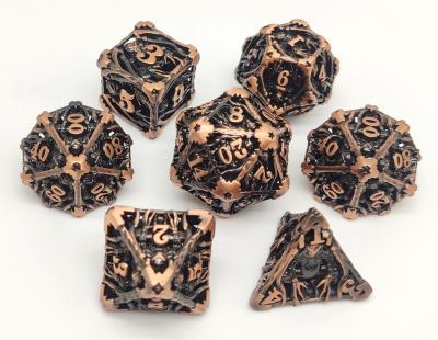 China Nontoxic Sturdy Mini DND Dice , Portable Small Polyhedral Dice for sale