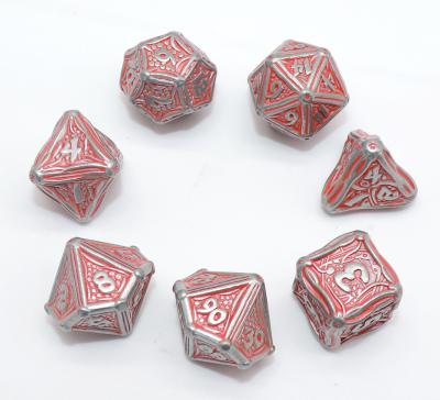 China Polished RPG Gaming Dice Set Multipurpose Wear Resistant Durable for sale