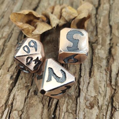 Chine Odorless Fancy Dice Set For Collection Multifunctional Polyhedral Handcrafted à vendre