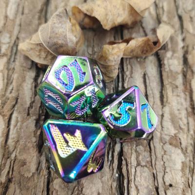 China Pokemon High Quality Dice Set Wear Resistant Polyhedral customization Dice Set for sale