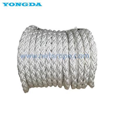 China Wear Resistance 8-Strand Nylon Rope for sale