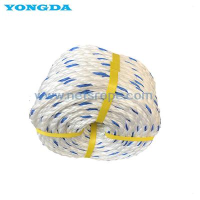 Chine Corde de haute résistance de fibre du polyester 3-Strand et de la polyoléfine de GB/T 30667-2014 double à vendre