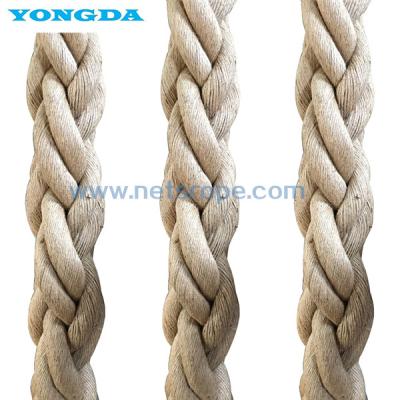 China GB/T 15029-2009 8-Strand White Sisal Rope for sale