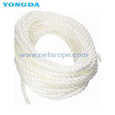 China 3-Strand Mixed Polypropylene And Polyethylene Mooring Ropes for sale
