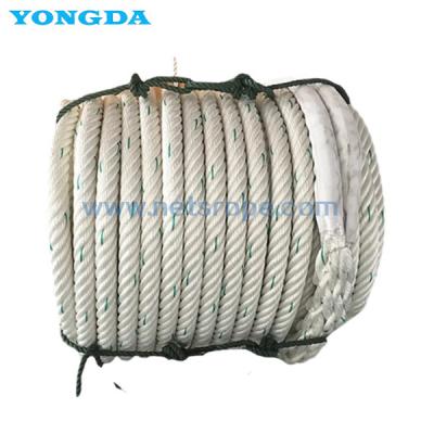 China Cordas trançadas de nylon do Multi-filamento de nylon da resistência de abrasão 6-Strand à venda