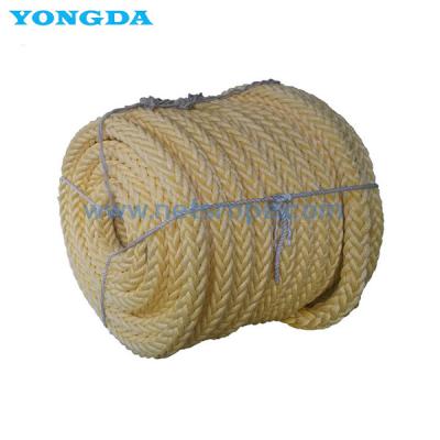 China Better Elongation 12-Strand Polypropylene Braided Rope for sale