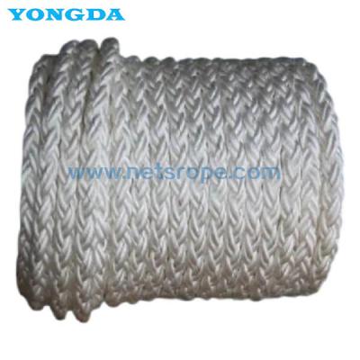 China Easy Operation Polypropylene Filament Fibre Ropes Soft Wear Resistance 8 Strand for sale