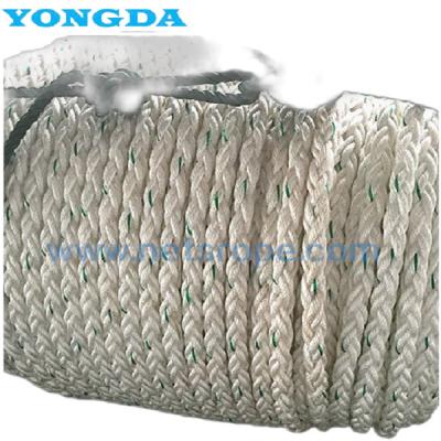 China Soft 8-Strand Polyester Braided Rope for sale