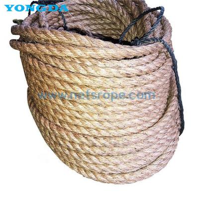 China ISO1181-2004[E] 3-Strand Hawser-Laid Sisal Rope à venda