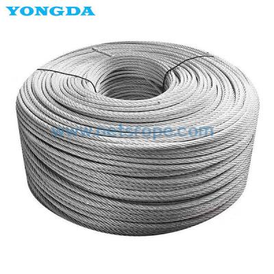 China 26mm 3 X 7 Galvanized Steel Wire Ropes Rust Proof For Highway Guardrail for sale