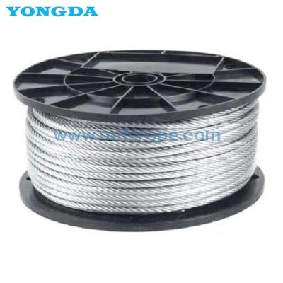 China Galvanized Steel Wire Rope 18mm  For Highway Guardrail for sale