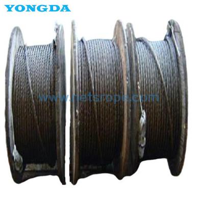 China Filamento 6 6x61N de GB/T 33364-2016, cuerda de alambre de acero que amarra costera 6x91N en venta