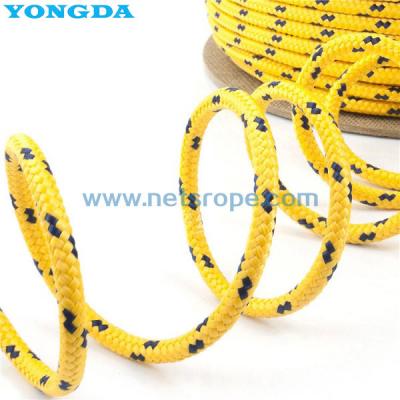 China Anti Aging And Corrosion PP Braided Rope High Density High Strength for sale