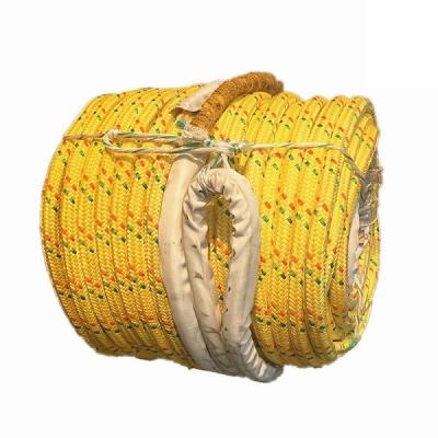 China Ship Towing And Mooring Uhwpe Rope 110mm Dia for sale