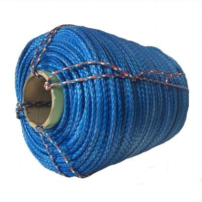 China 60mm UHMWPE Rope For Tugger Boat Towing And Mooring Rope for sale
