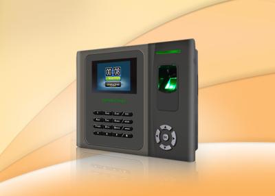 China High Speed Wifi Fingerprint Time Clock / Biometric Attendance Machine With Li Battery for sale