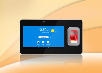 China Android Fingerprint Time Attendance System With Big Touch Screen GPRS Function for sale