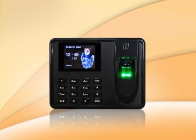 China USB Host Biometric Time Clock / Simple Fingerprint Time Clock With Free Software for sale