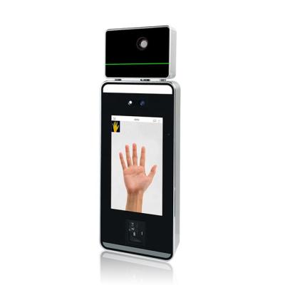 China 5 inch screen AI Face Recognition Attendance Machine With Temperature Detector for sale
