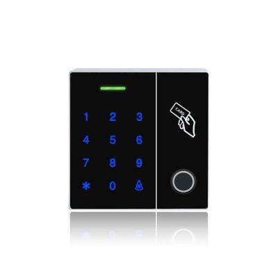 China 13.56MHz Standalone Biometric Nfc Access Control RFID Reader with Optical sensor for sale