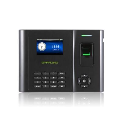 China Máquina do comparecimento do tempo da impressão digital do sistema de controlo de Li Battery Biometric Fingerprint Access à venda