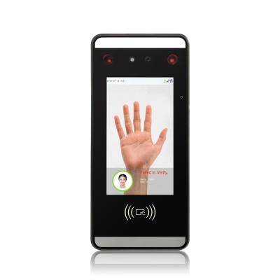 China Contactless Facial Recognition Time Attendance System Wiegand Communication for sale