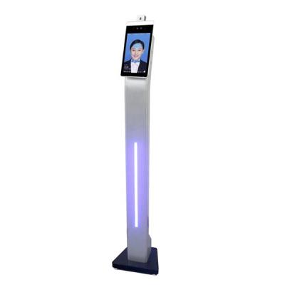 China LED Light 120cm SPCC  Metal Face Recognition Stand Bracket For Adult for sale