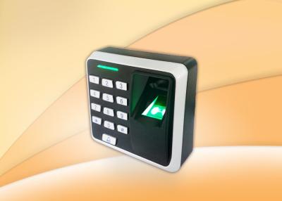China Dispositivos biométricos do controle de acesso do tamanho pequeno com teclado numérico/leitor cartão de Rfid à venda