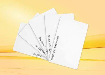 중국 안전 두꺼운 PVC ID 카드, 접근 제한을 위한 공백 직원 근접 카드 판매용